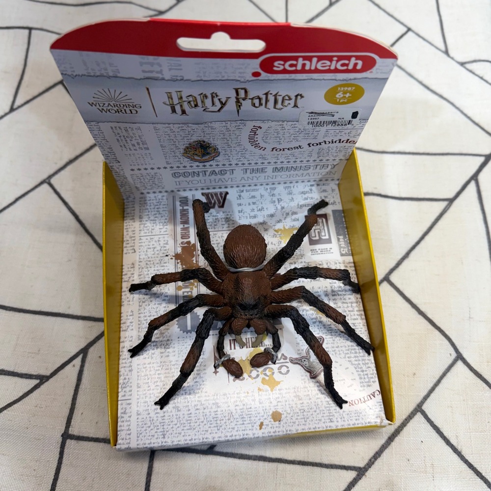 Schleich Harry Potter Aragog Figure One Size Brown Spider 13987 Wizarding World - Picture 7 of 8